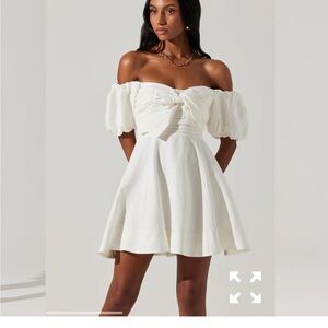 ASTR White Dress